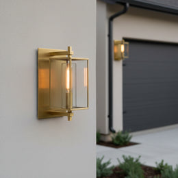 Devauxs Square Sconce H16