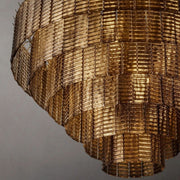 Sirene Clear/Smoke Glass Round Chandelier 41”