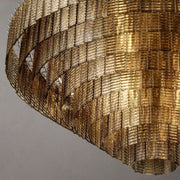 Sirene Clear/Smoke Glass Round Chandelier 65