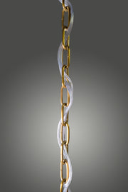 Valentina Satin Brass Chandelier