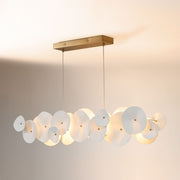 Amara Ceramic Linear Chandelier 50