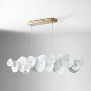 Amara Ceramic Linear Chandelier 50