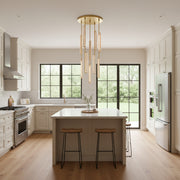 Audubon Modern Crystal Round Chandelier 24