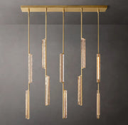 Audubon Modern Crystal Linear Chandelier 54