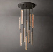 Audubon Modern Crystal Round Chandelier 24