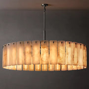 Calamette Modern Alabaster Round Chandelier 60