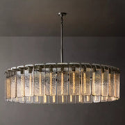 Calamette Modern Glass Round Chandelier 60