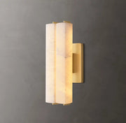 Audubong Modern Alabaster Double Sconce 15