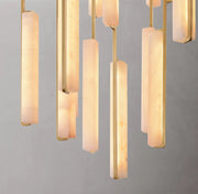 Audubong Modern Alabaster Round Chandelier 56