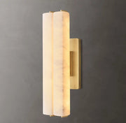 Audubong Modern Alabaster Double Sconce 15