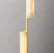 Audubong Modern Alabaster Linear Chandelier 54