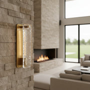 Calamette Modern Glass Sconce 12
