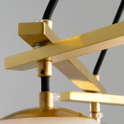 Miira Alabaster Round Modern Dining Room Light Fixtures, Living Room Chandeliers