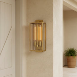 Beckmans Lantern Sconce H21