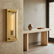 Saviles Grand Rectangular Sconce H20