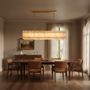 San Marco Alabaster Linear Chandelier 54