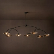 Lily Clear Glass Round Chandelier 54