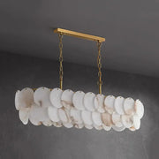 Modern Luxury Round Alabaste Chandelier