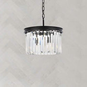 1920s Odeon Crystal Round Pendant 16