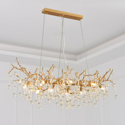 Louise Clear Crystal Branch Chandelier, Unique Chandelier Designs