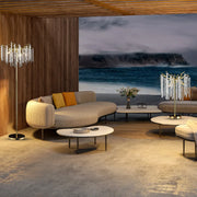Neve Modern Crystal Branch Floor Lamps