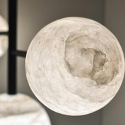 Logan Modern Alabaster Pendant Light for Kitchen Island