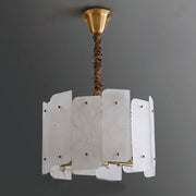 Peggy marble Round chandelier 20hhhh 31hhhh