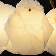 Modern August Marble Linear Chandelier