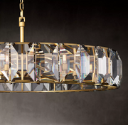 Harlowe Crystal Round Chandelier Light 43