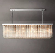 Cielo Glass Tube Linear Chandelier 72