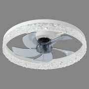 Maeve Modern Indoor Recessed Ceiling Fan with Remote Control for Bedroom Living Room Kitchen