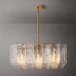 Lattice Square Chandelier 36