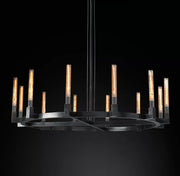 Cannele Candlestick Round Chandelier Light 60