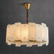 Peggy marble Round chandelier 20hhhh 31hhhh