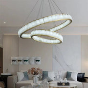 Winnie marble Round chandelier 23