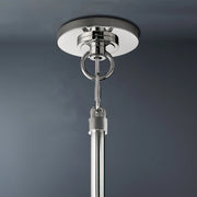 Boule De Crystal Ball Clear/Smoke Glass Round Chandelier 24