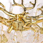 Paul Modern Clear Crystal Standing Floor Lamp