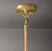 Boule De Cristal Clear/Smoke Glass Ball Modern Round Chandelier Light 48