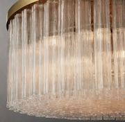 Cielo Glass Tube  Round Chandelier 48