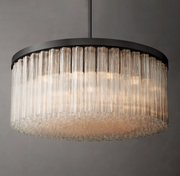 Cielo Glass Tube  Round Chandelier 48