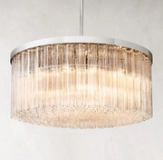 Cielo Glass Tube  Round Chandelier 48