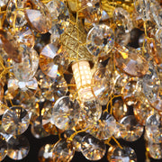 North Hotel Crystal Rectangular Chandelier