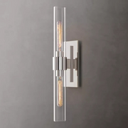Ravelle Modern Wall Sconce ,Glass Shaded Ravele Linear Modern Wall Sconce