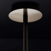 Sierra Glass Globe Modern Six-Arm Chandelier 55