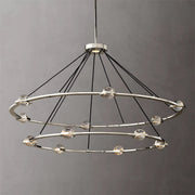 Éclatant 2-Tier Round Chandelier 60