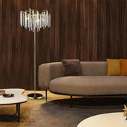 Neve Modern Crystal Branch Floor Lamps