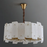 Peggy marble Round chandelier 20hhhh 31hhhh