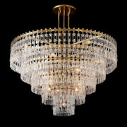 Marignans Tiered Round K9 Crystal Chandelier Light