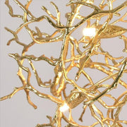 Lake Modern Crystal Round Branch Chandelier Light