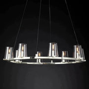 Pauillac Round Chandelier Glass 36''